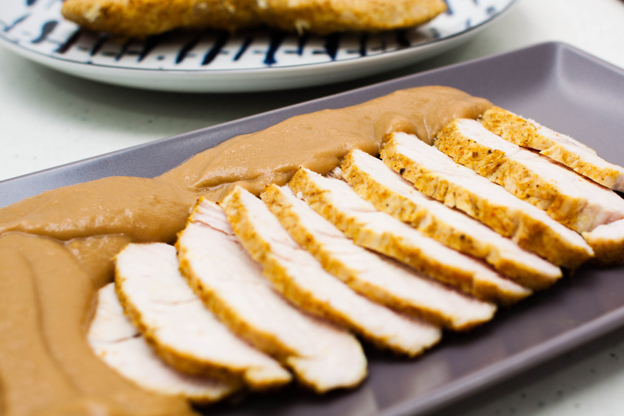 Resultado de nuestra pechuga de pavo al curry